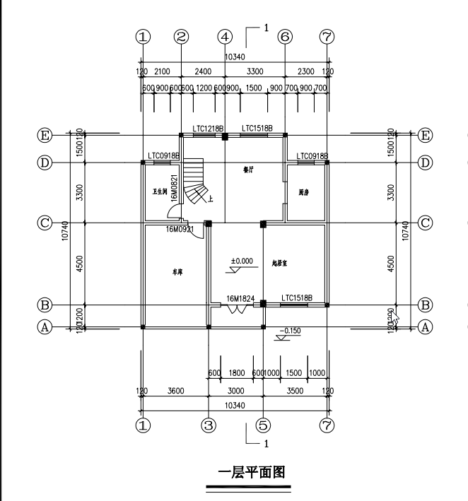 别墅施工图纸